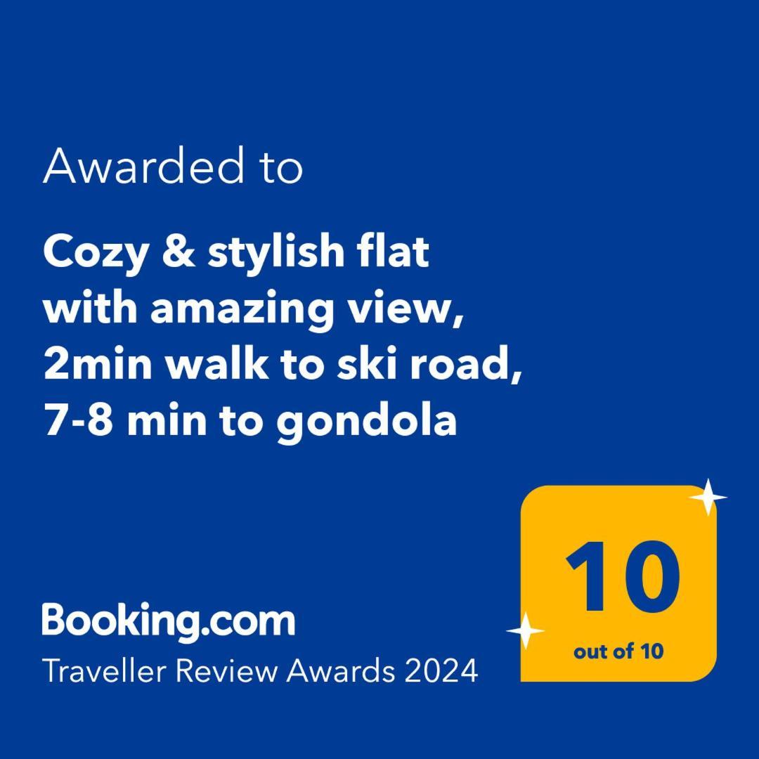 Cozy & Stylish Flat With Amazing View, 2Min Walk To Ski Road, 7-8 Min To Gondola Bansko Kamer foto